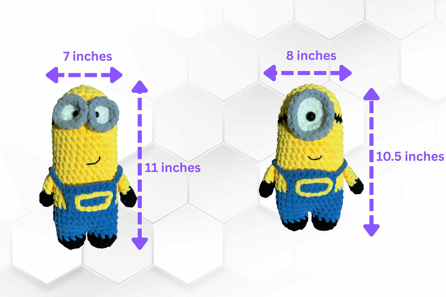 Handmade Plush Yellow Character Toy