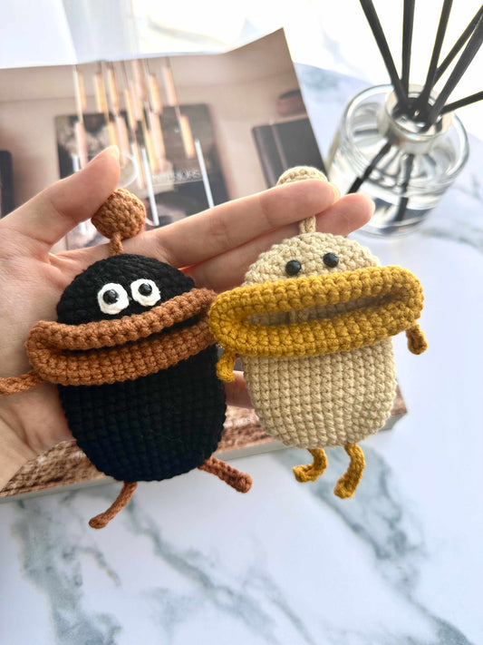 Handmade Crochet Car Key Cover