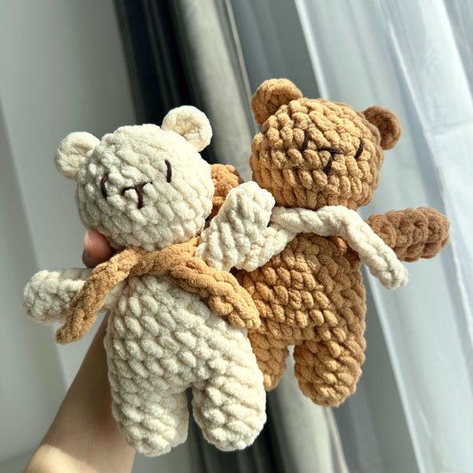 Handmade Chunky Crochet Teddy Bear