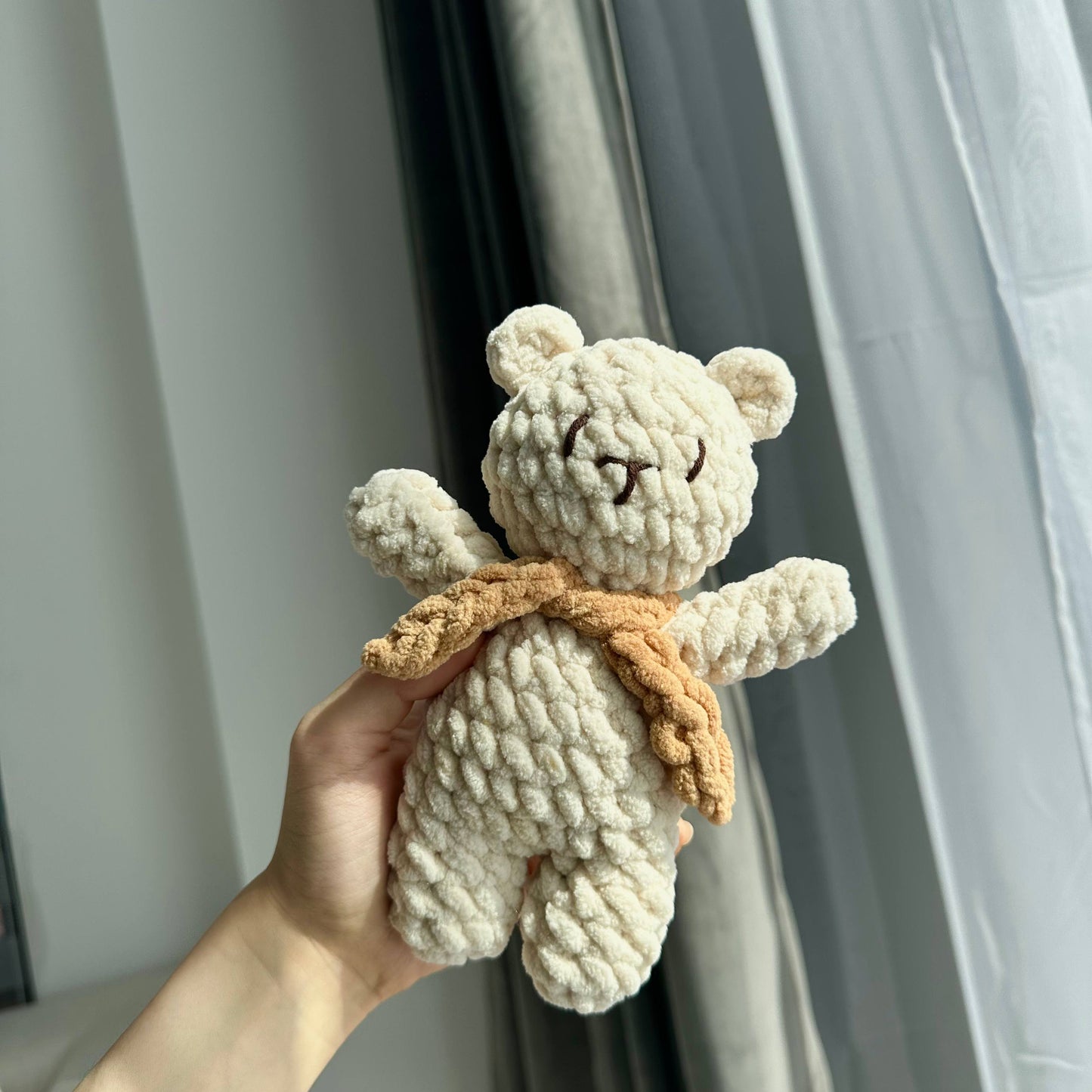 Handmade Chunky Crochet Teddy Bear