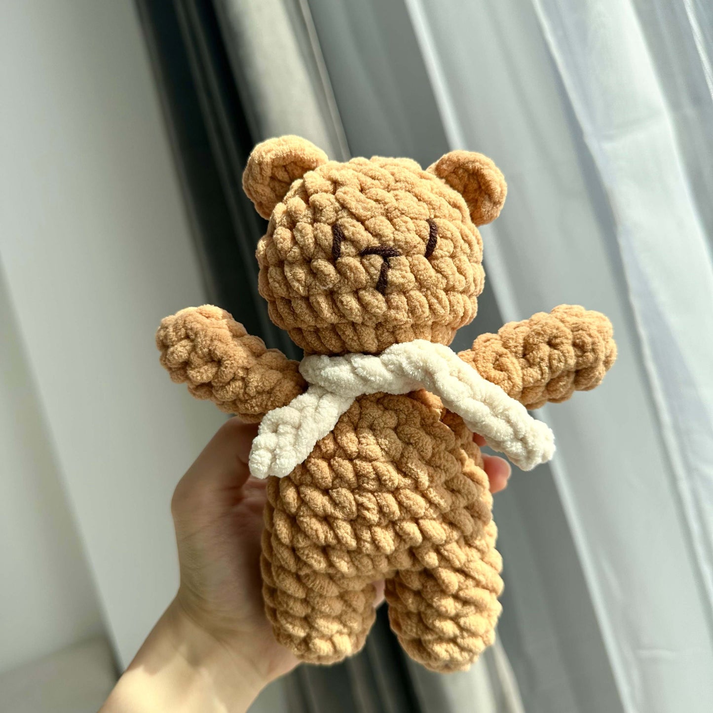 Handmade Chunky Crochet Teddy Bear
