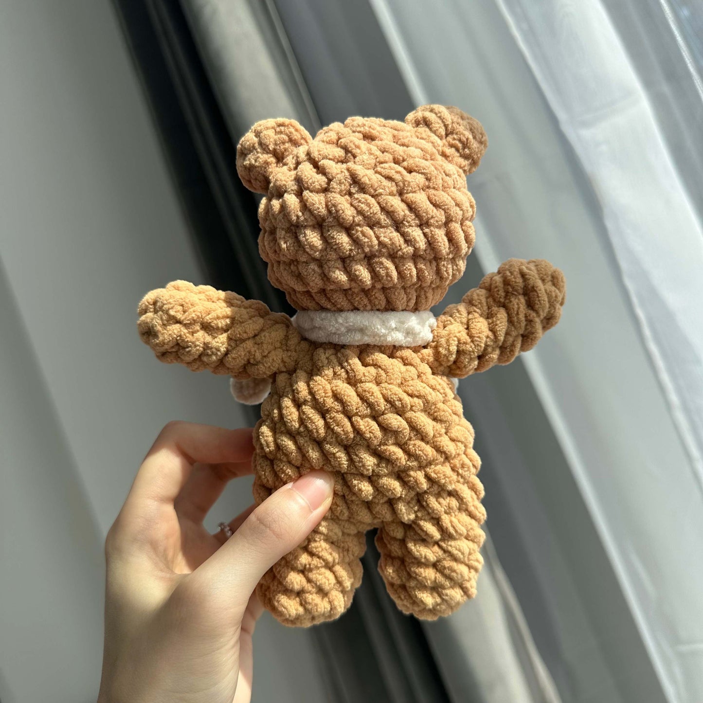 Handmade Chunky Crochet Teddy Bear