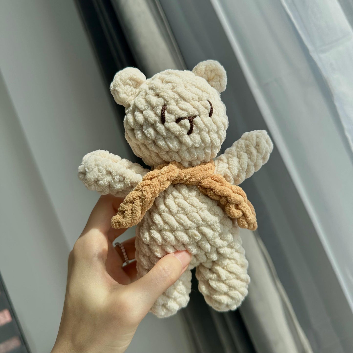 Handmade Chunky Crochet Teddy Bear