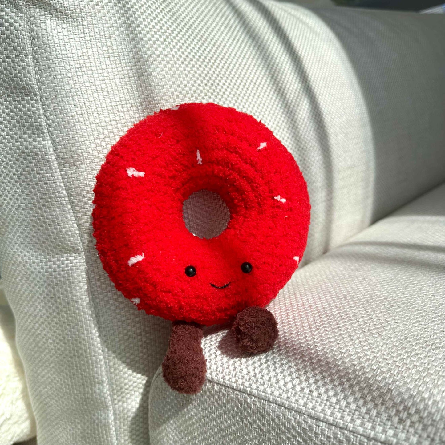 Kawaii Food Plush Set – Donut and Cucumber with Legs