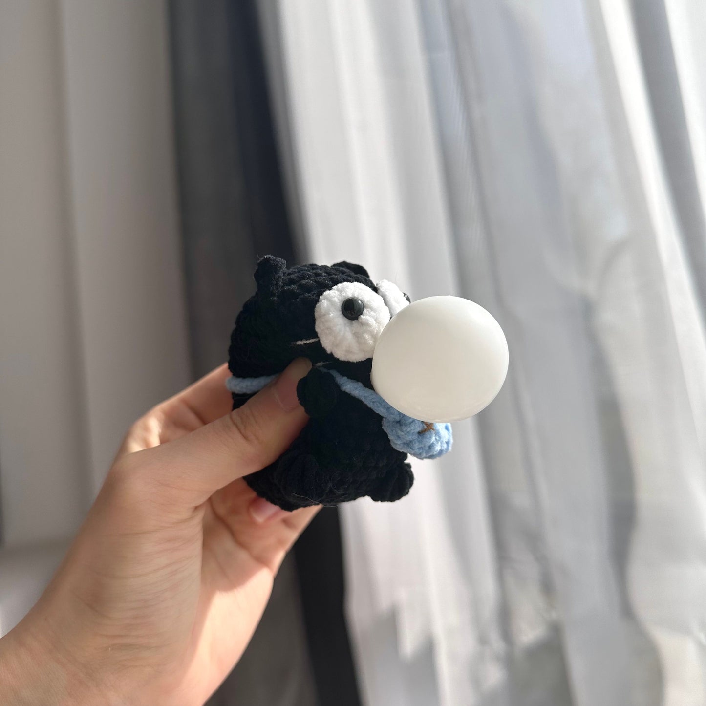 Handmade Crochet Plushie Bubble Toy