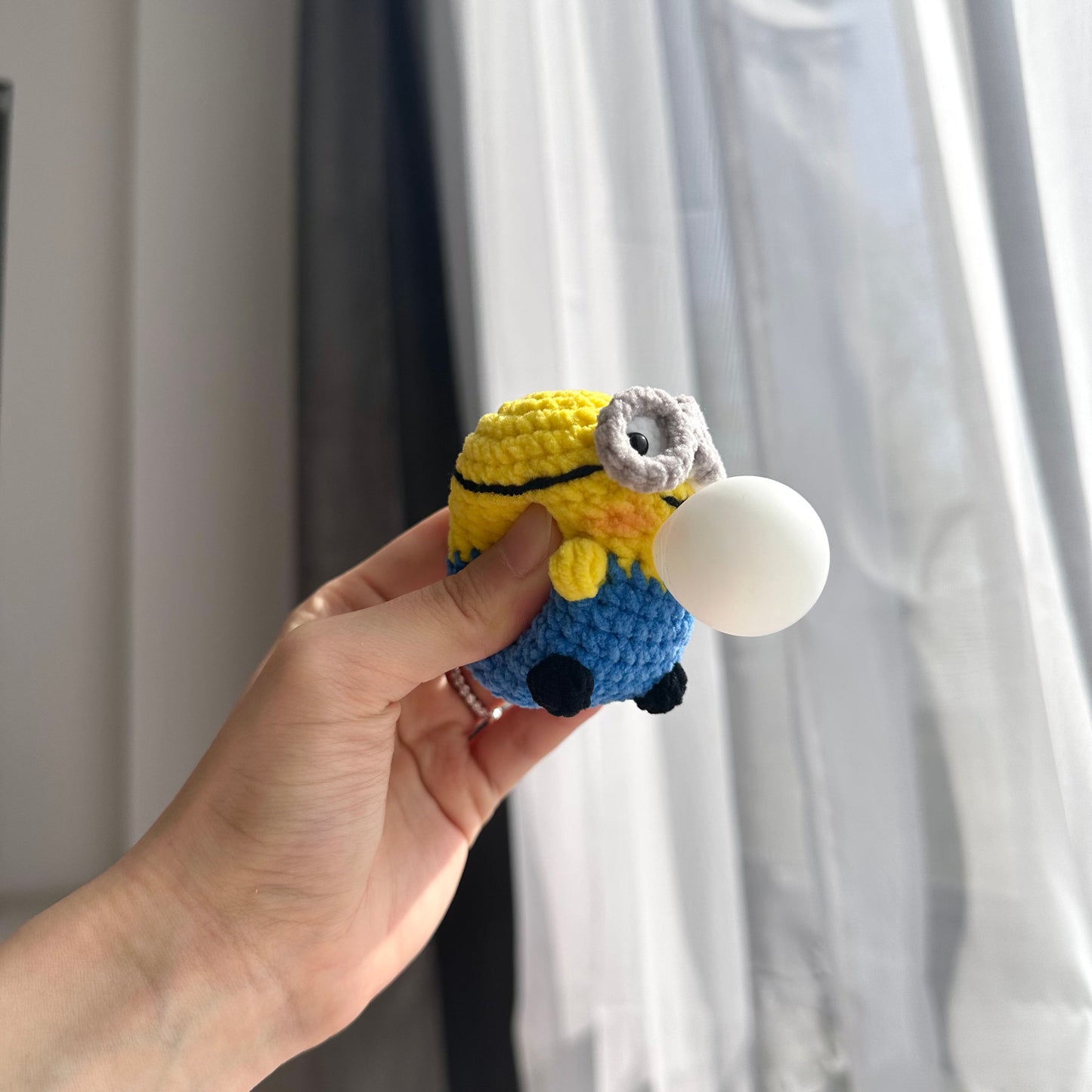 Handmade Crochet Plushie Bubble Toy