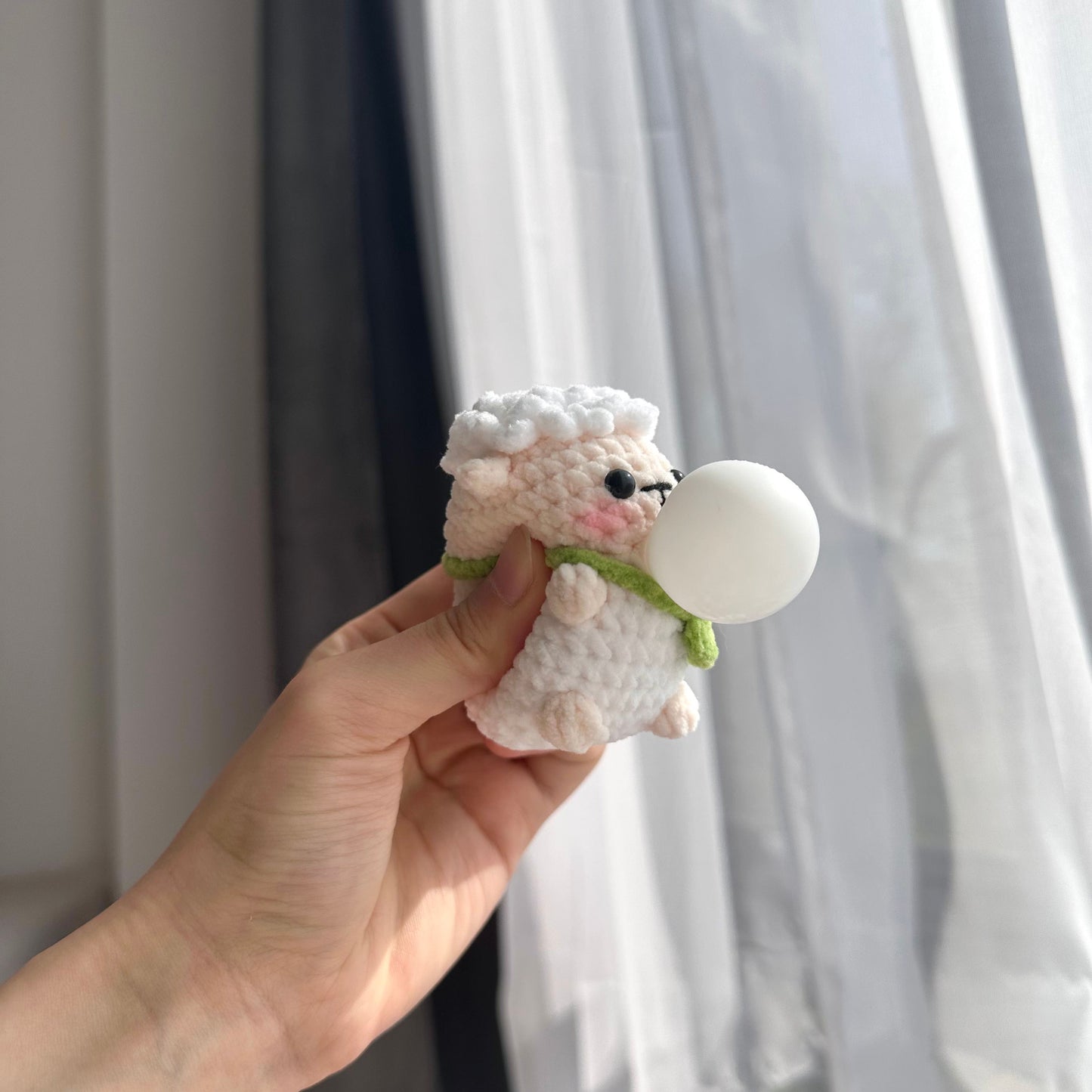 Handmade Crochet Plushie Bubble Toy