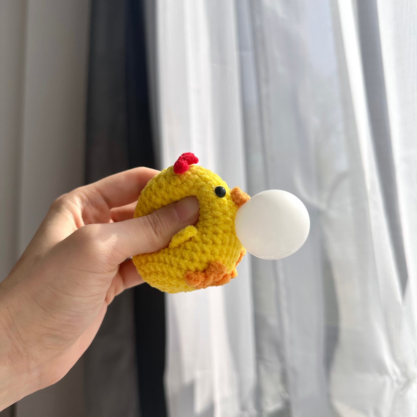 Handmade Crochet Plushie Bubble Toy