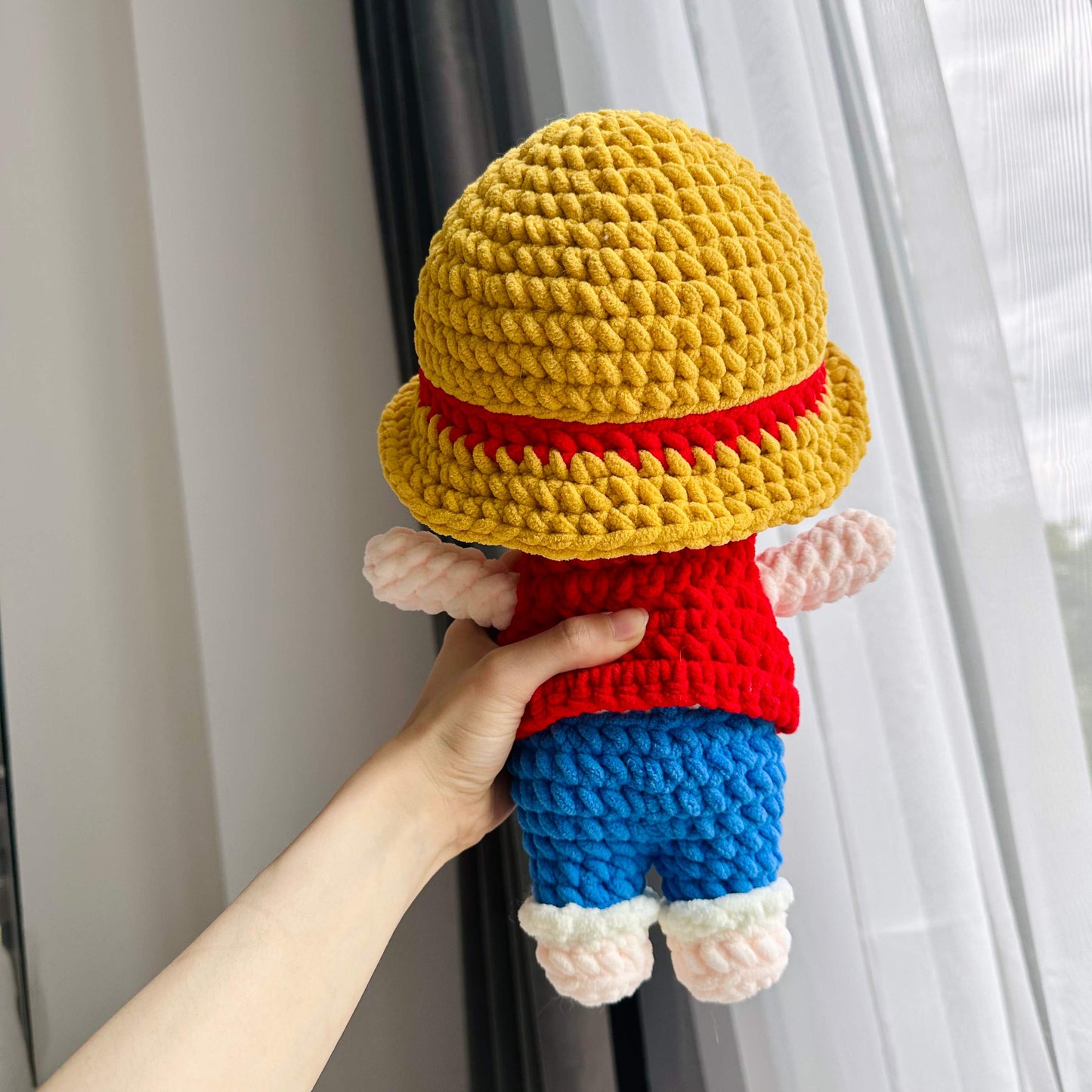 Crochet Luffy Plush Toy
