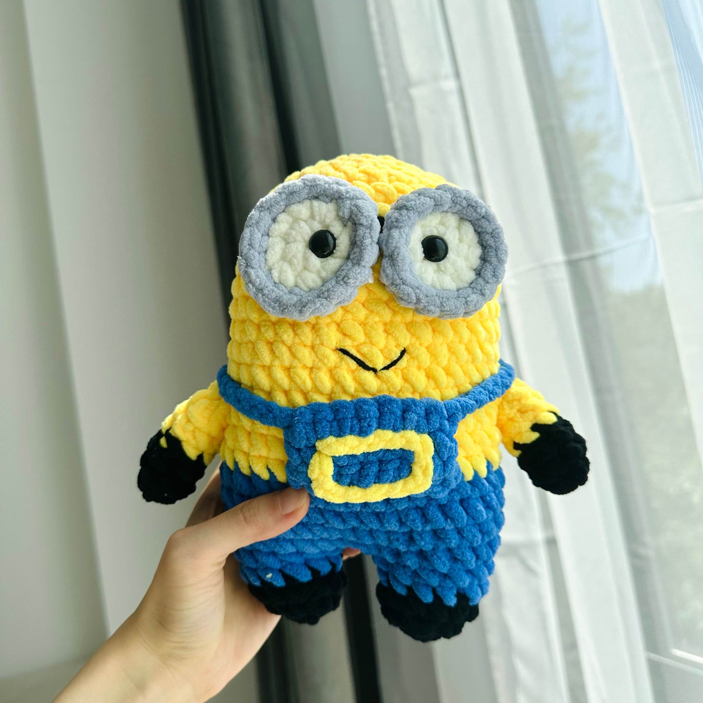 Handmade Plush Yellow Character Toy